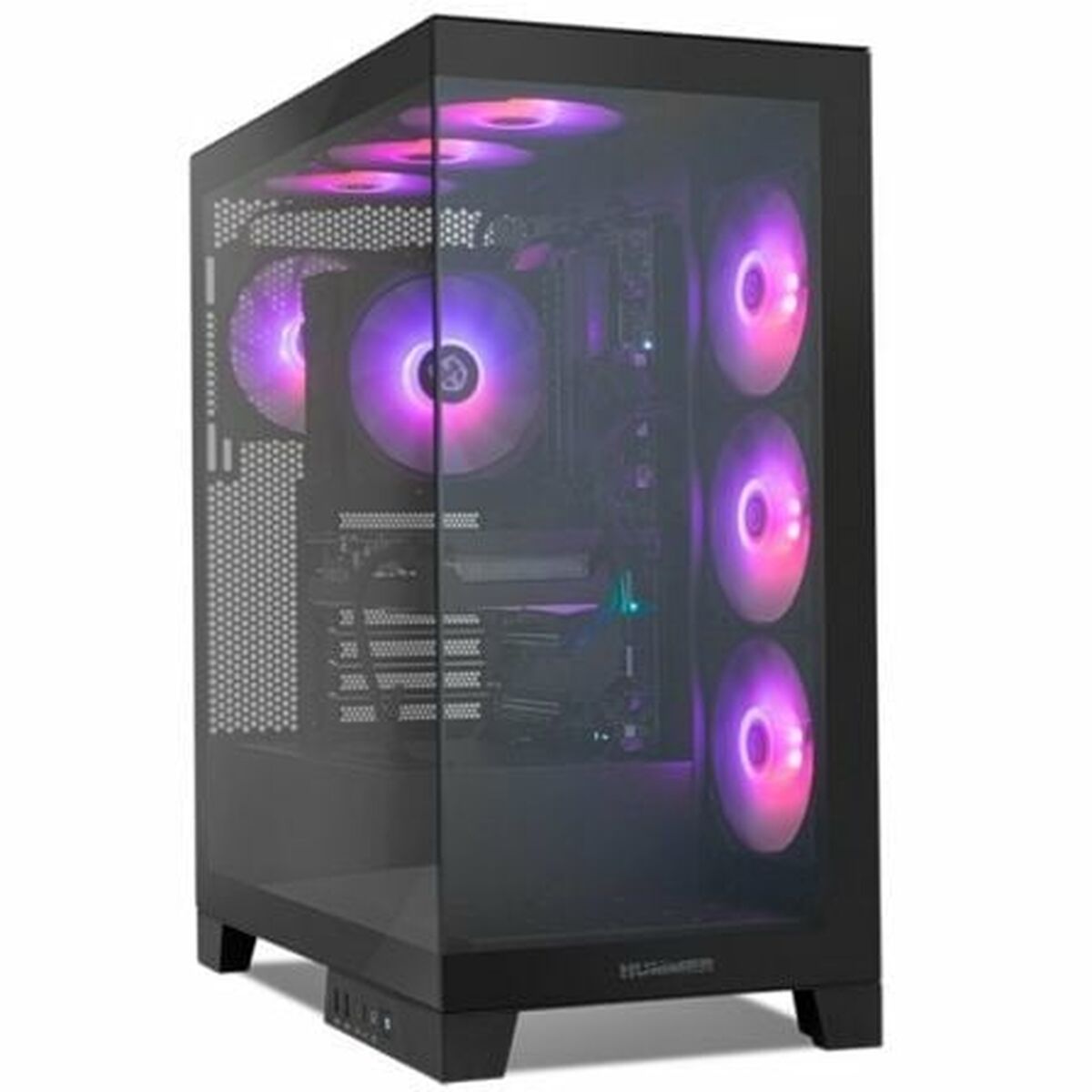 Case computer desktop ATX Nox-Xtreme NXHUMMERGLOCKBK Nero 2 S9912284_0