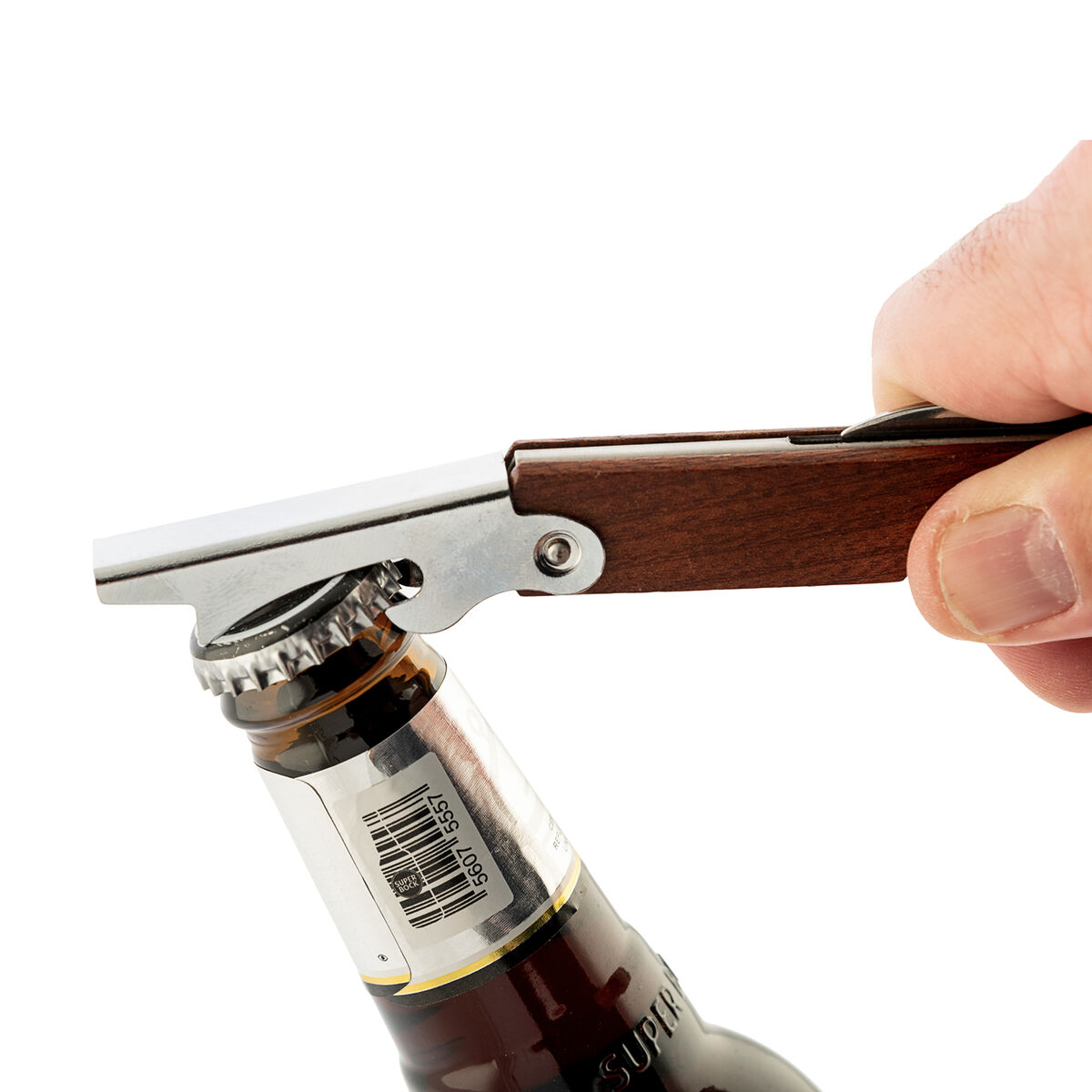 Cavatappi Koala Basic Metallo Legno di acacia 11 x 1,8 x 1,3 cm 5 S2711753_3