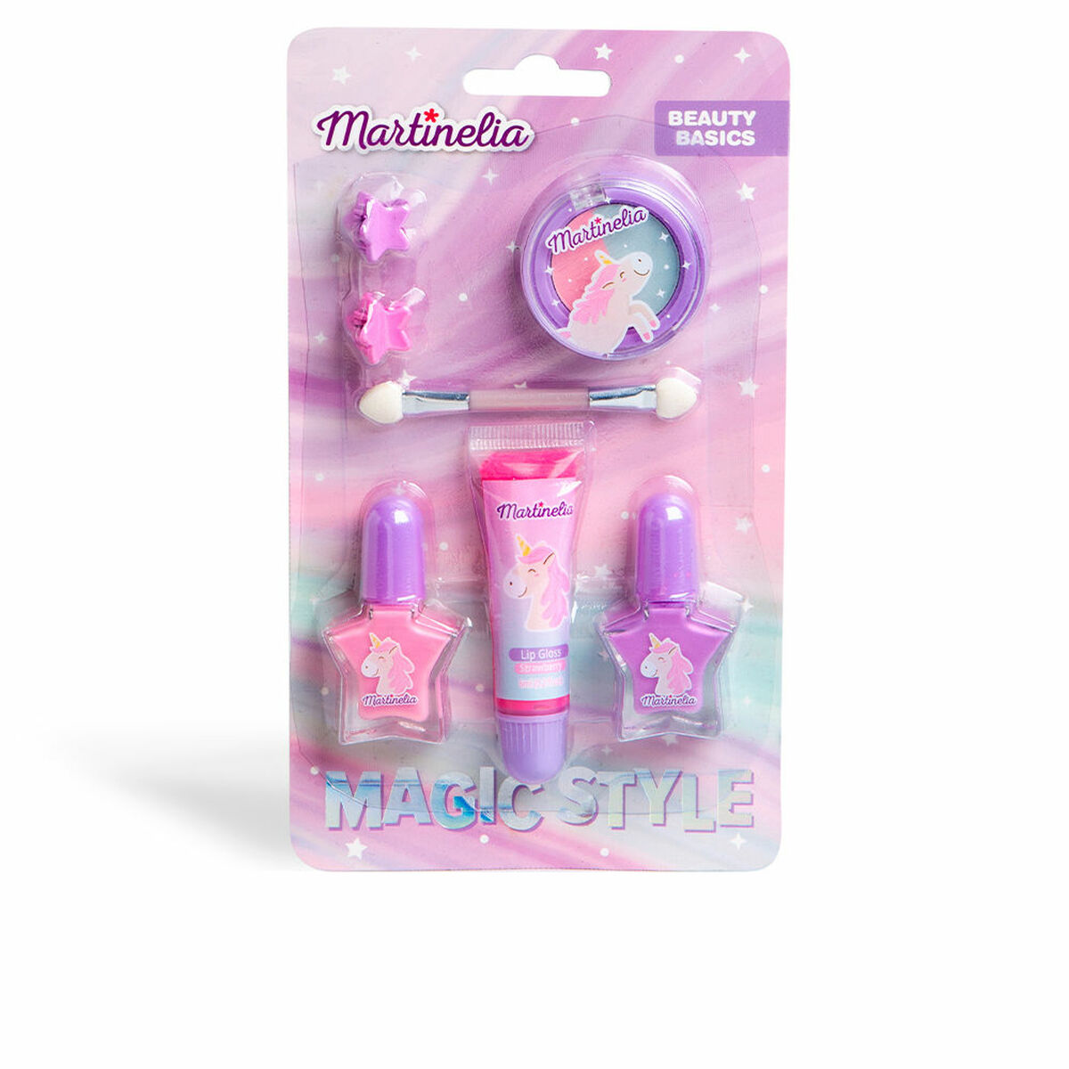 Set di Trucchi per Bambini Martinelia Unicorn Beauty Basics (7 Unità) 2 S05107448_0