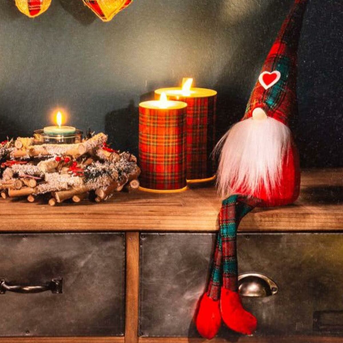 Decorazione luminosa Multicolore Natale 60 x 1,8 x 40 cm 5 S8804003_3