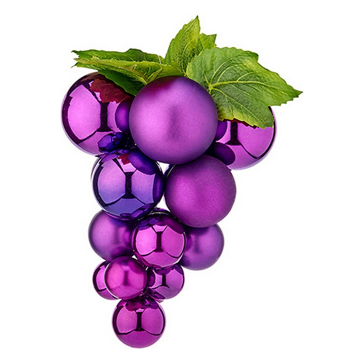 Palla di Natale Krist+ 01853 Viola Plastica Uva 2 S3612484_0