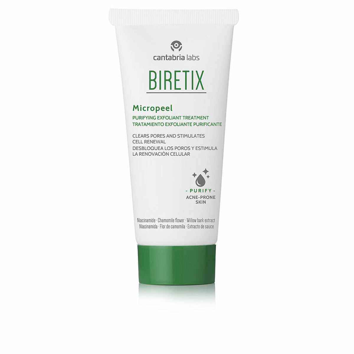 Esfoliante Viso BIRETIX Micropeel 50 ml 2 S05120695_0