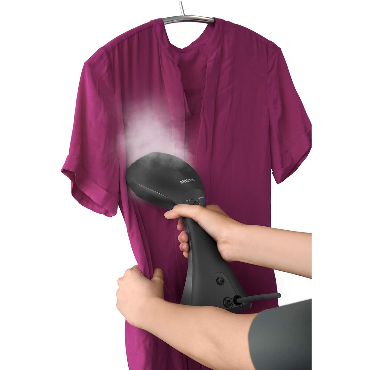 Ferro da stiro a vapore verticale Philips 8000 Series GC800/80 Vaporizador manual 3 S9103587_1