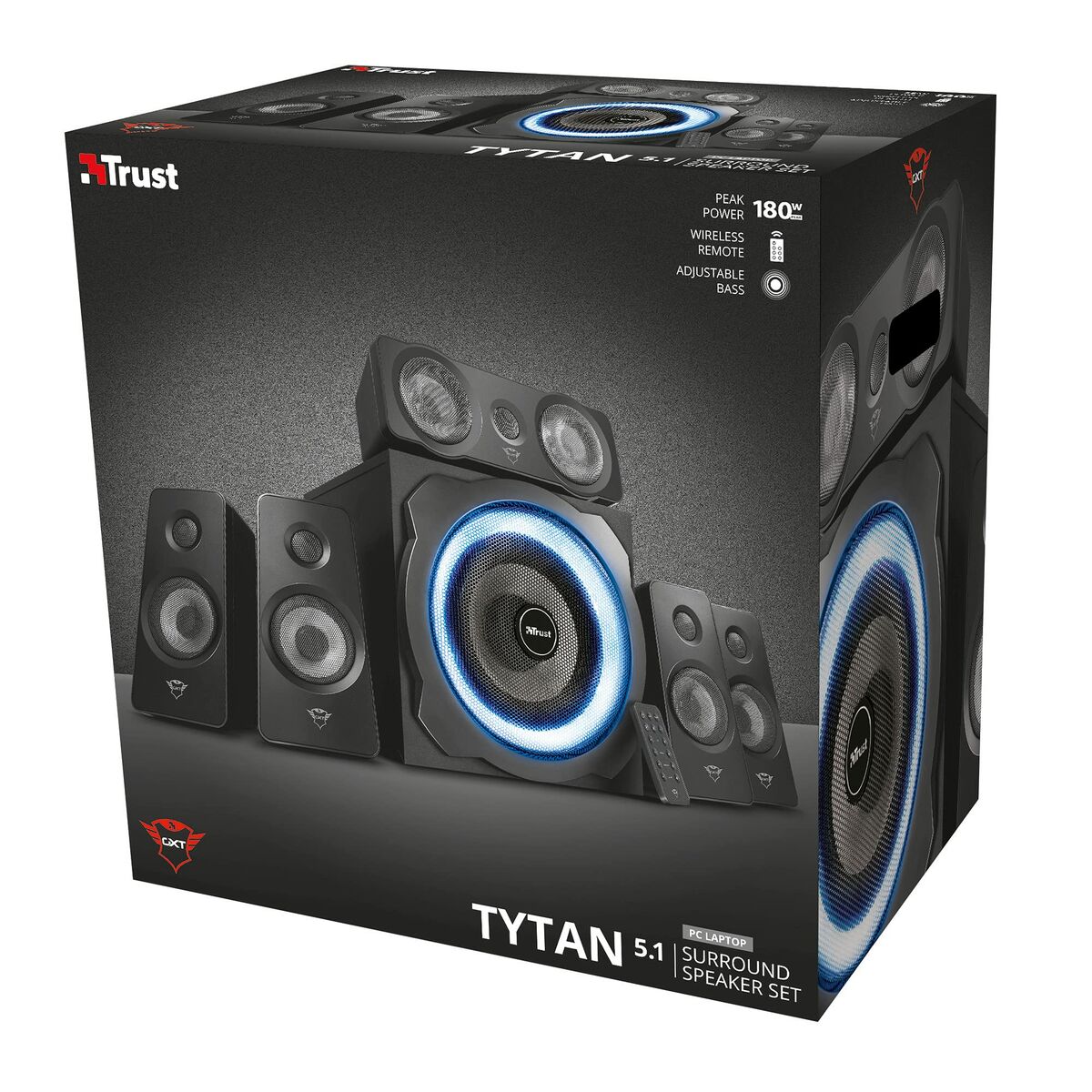 Altoparlanti PC Trust GXT 658 Tytan 5.1 Nero 90 W 5 S9146566_3