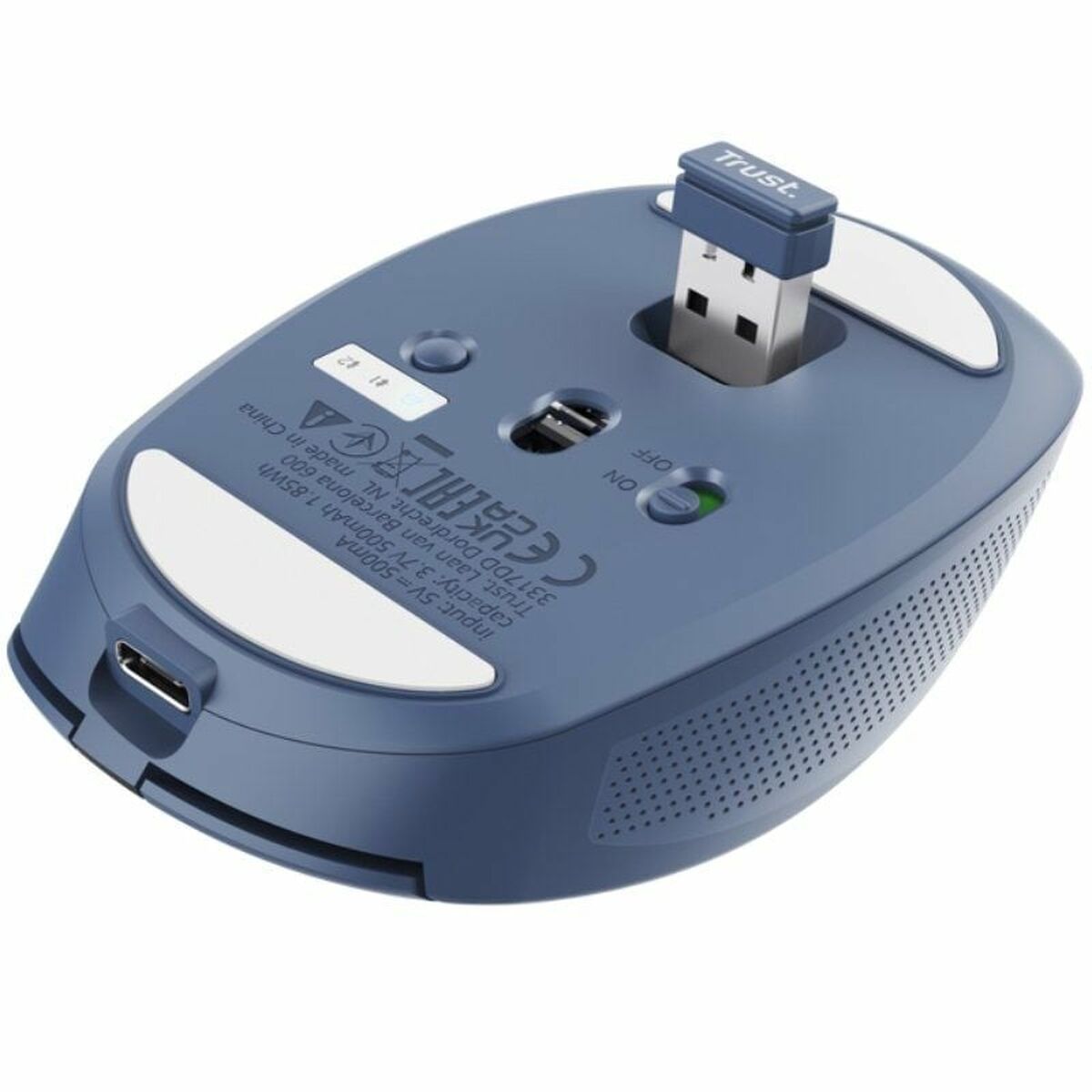 Mouse senza Fili Trust 24934 Azzurro 3200 DPI 6 S55276045_4