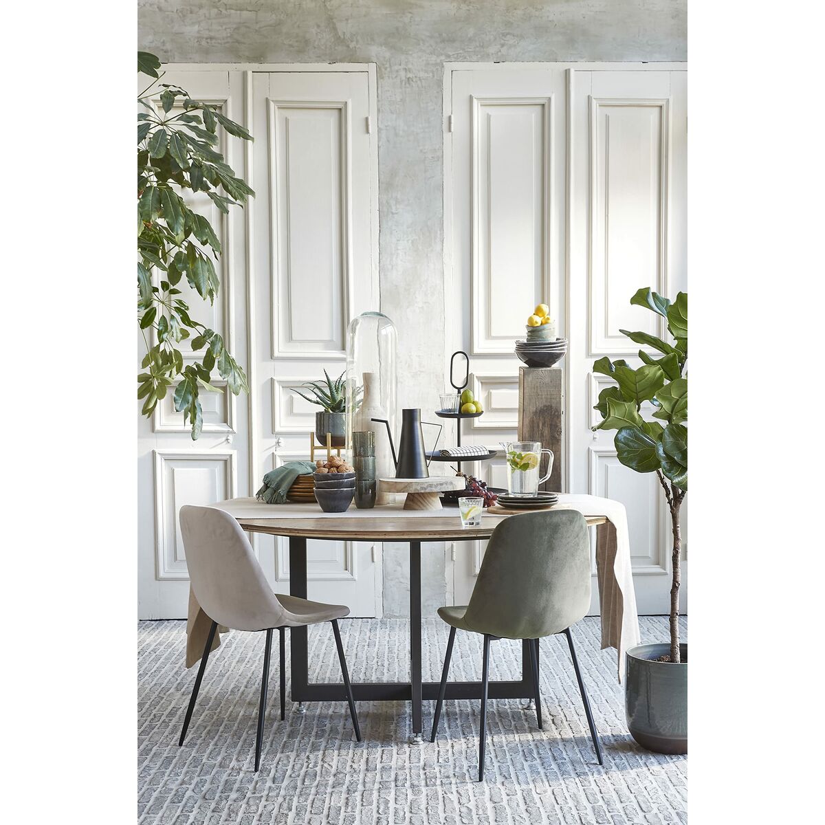 Annaffiatoio decorativo Mica Decorations Nero Multicolore 24 x 25 x 12 cm 6 S7907898_4