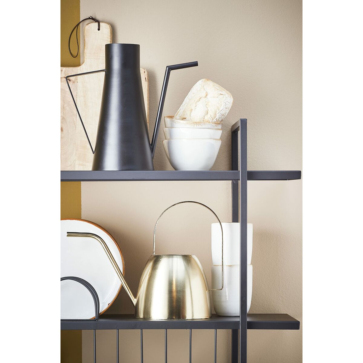 Annaffiatoio decorativo Mica Decorations Nero Multicolore 24 x 25 x 12 cm 3 S7907898_1