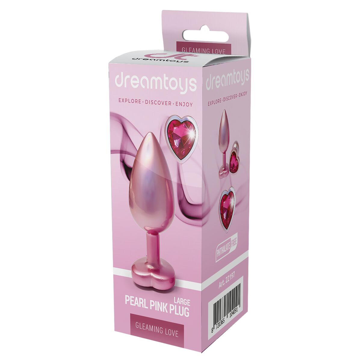 Plug Anale Dream Toys Gleaming Love Rosa 4 S9400822_2