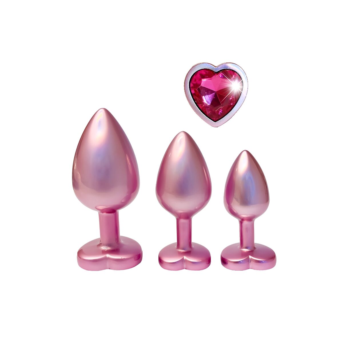 Plug Anale Dream Toys Gleaming Love Rosa 3 S9400823_1