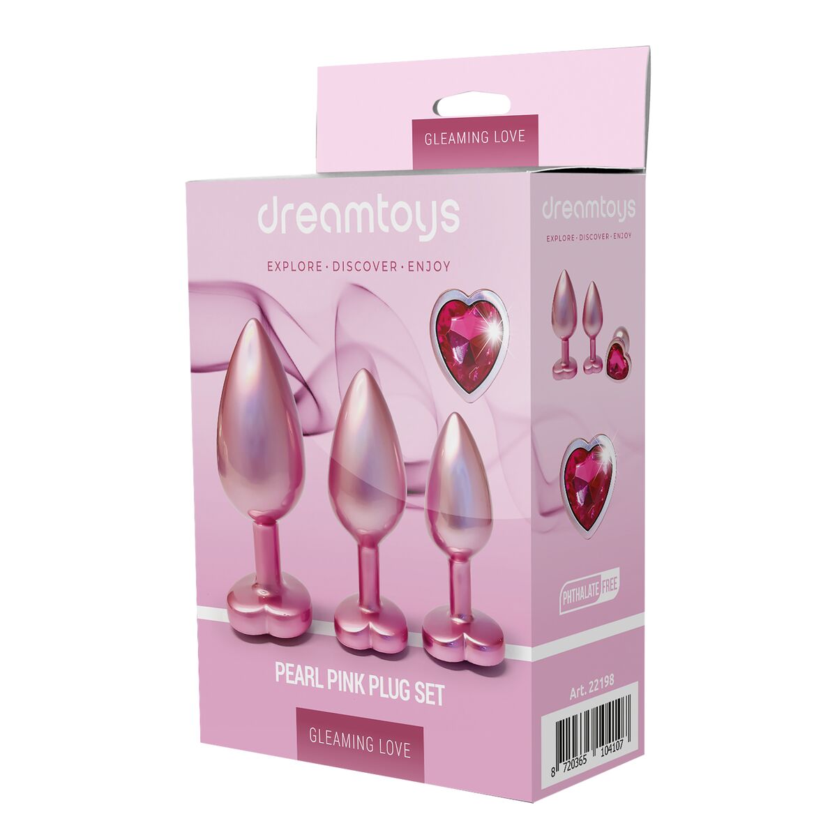 Plug Anale Dream Toys Gleaming Love Rosa 4 S9400823_2