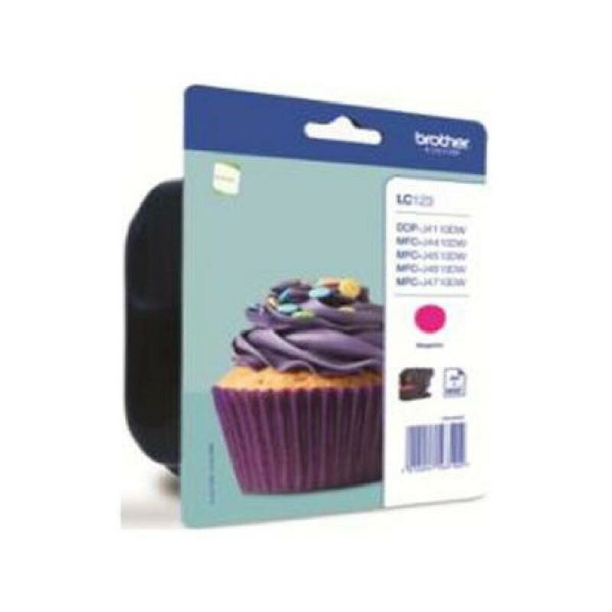 Cartuccia d'inchiostro compatibile Brother LC-123MBP Magenta 3 S9912899_1