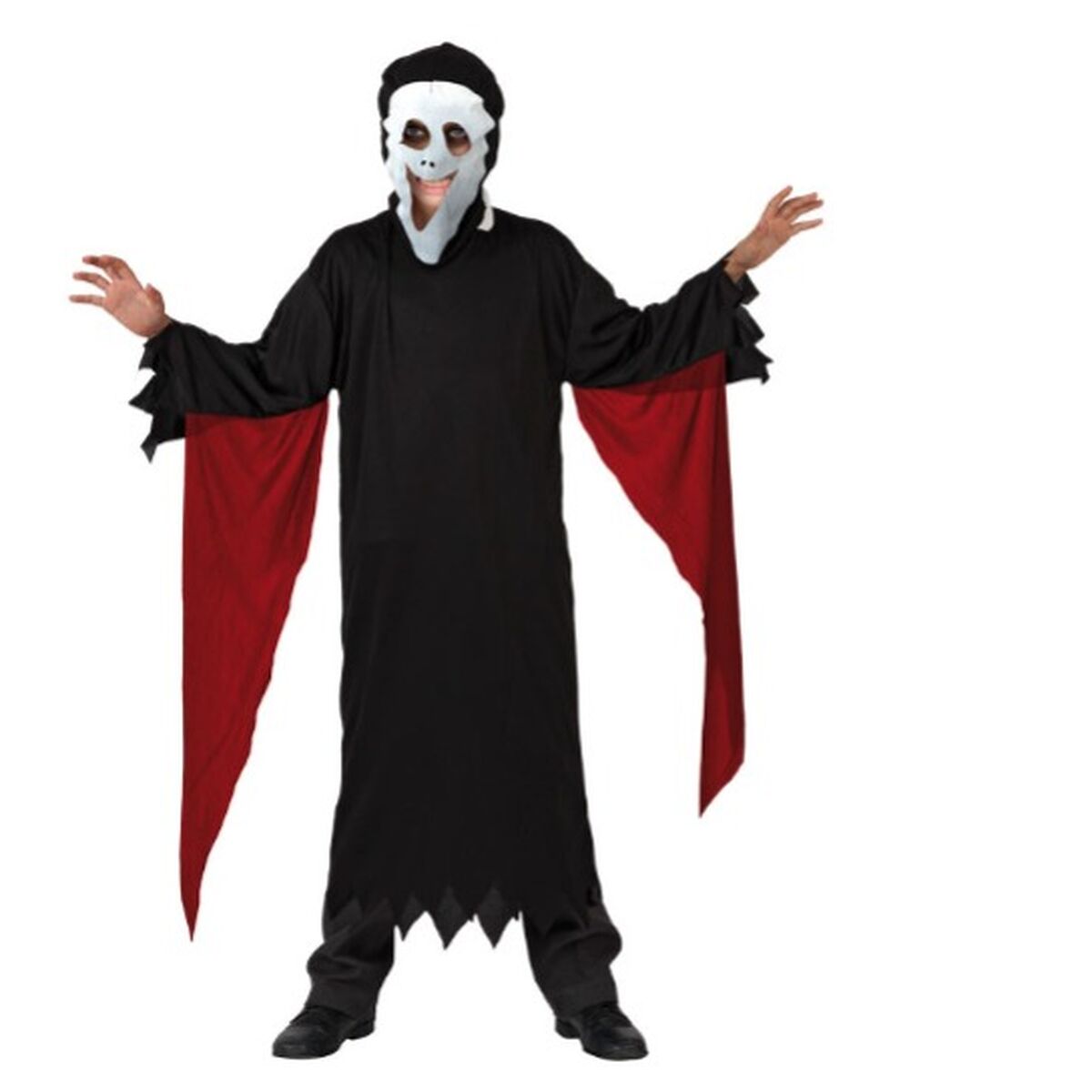 Costume per Adulti Nero Assassino (2 Pezzi) 2 S1109148_0