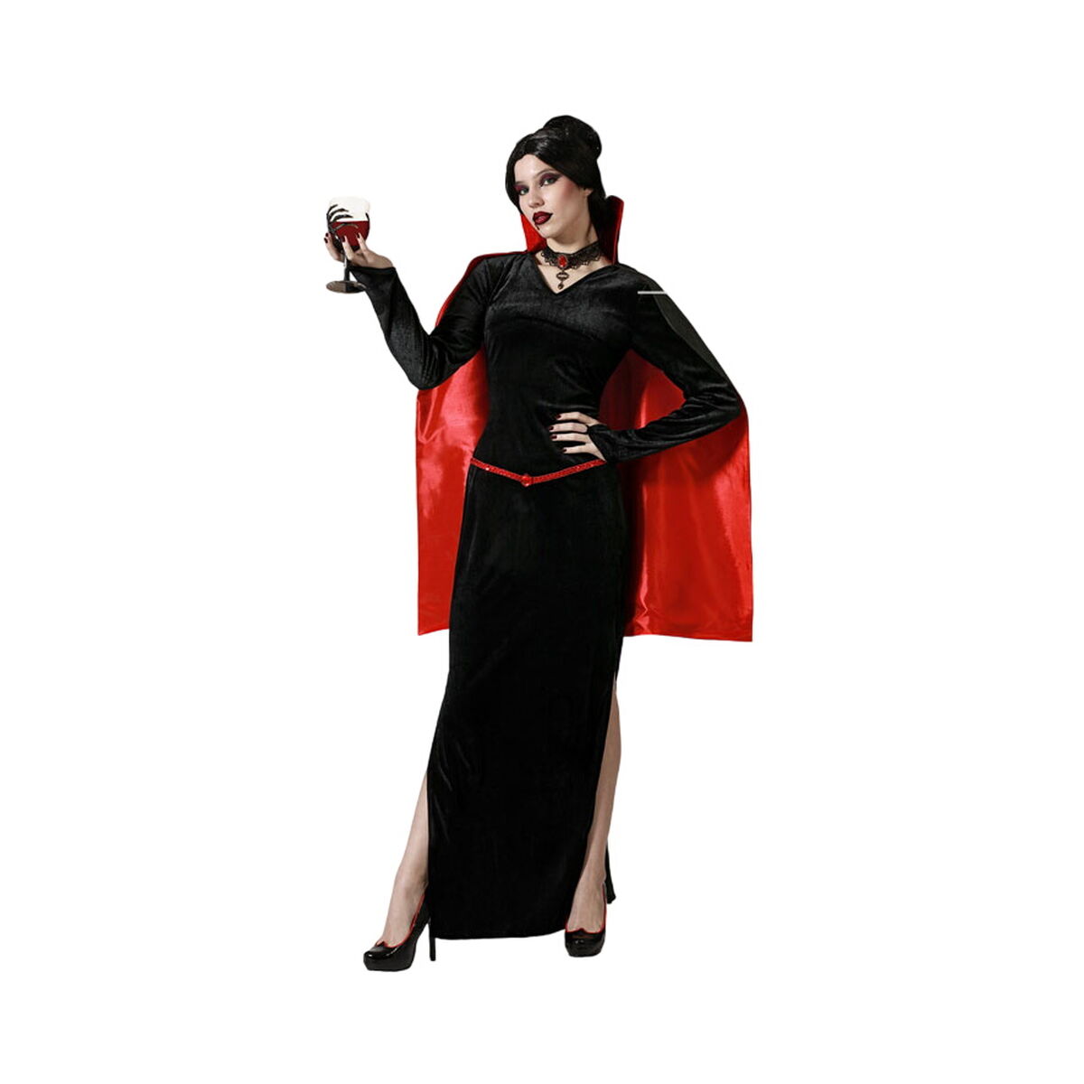 Costume per Adulti Vampiro Donna 2 S1134955_0
