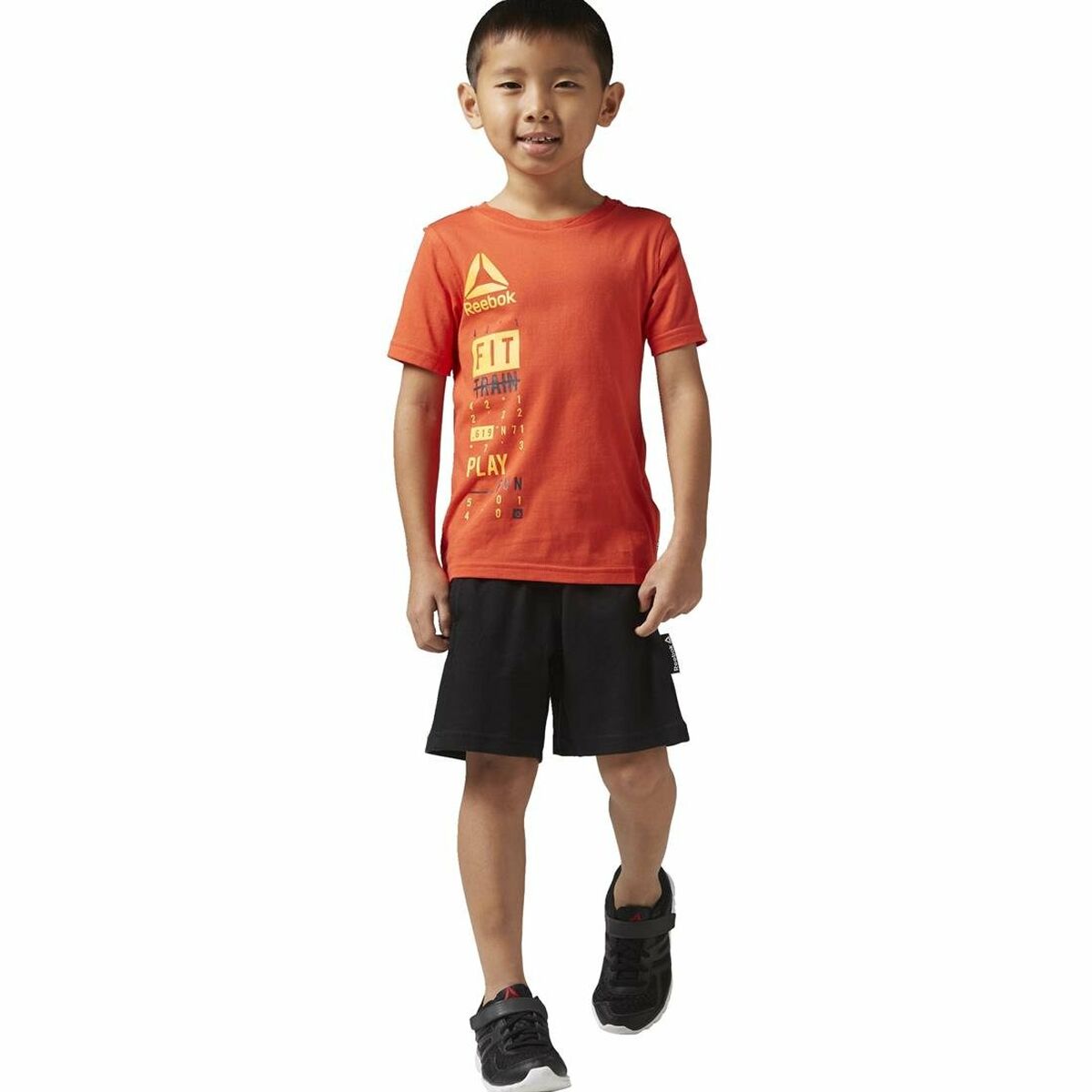 Completo Sportivo per Bambini Reebok BK4380 Arancio 2 S2016995_0