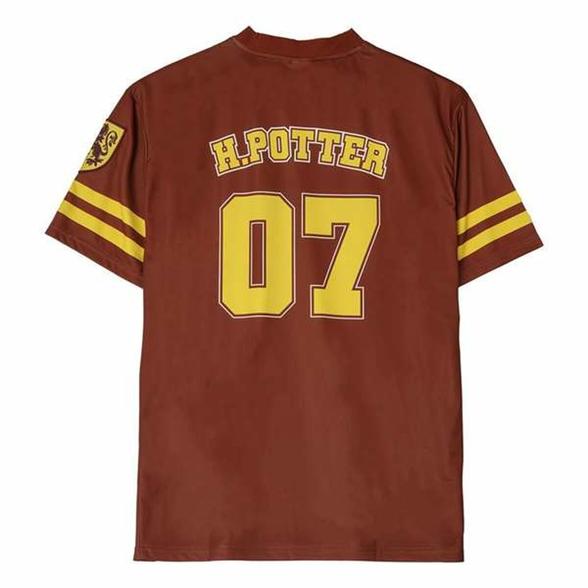 Maglia a Maniche Corte Uomo Harry Potter Gryffindor Rosso Scuro 3 S2454215_1