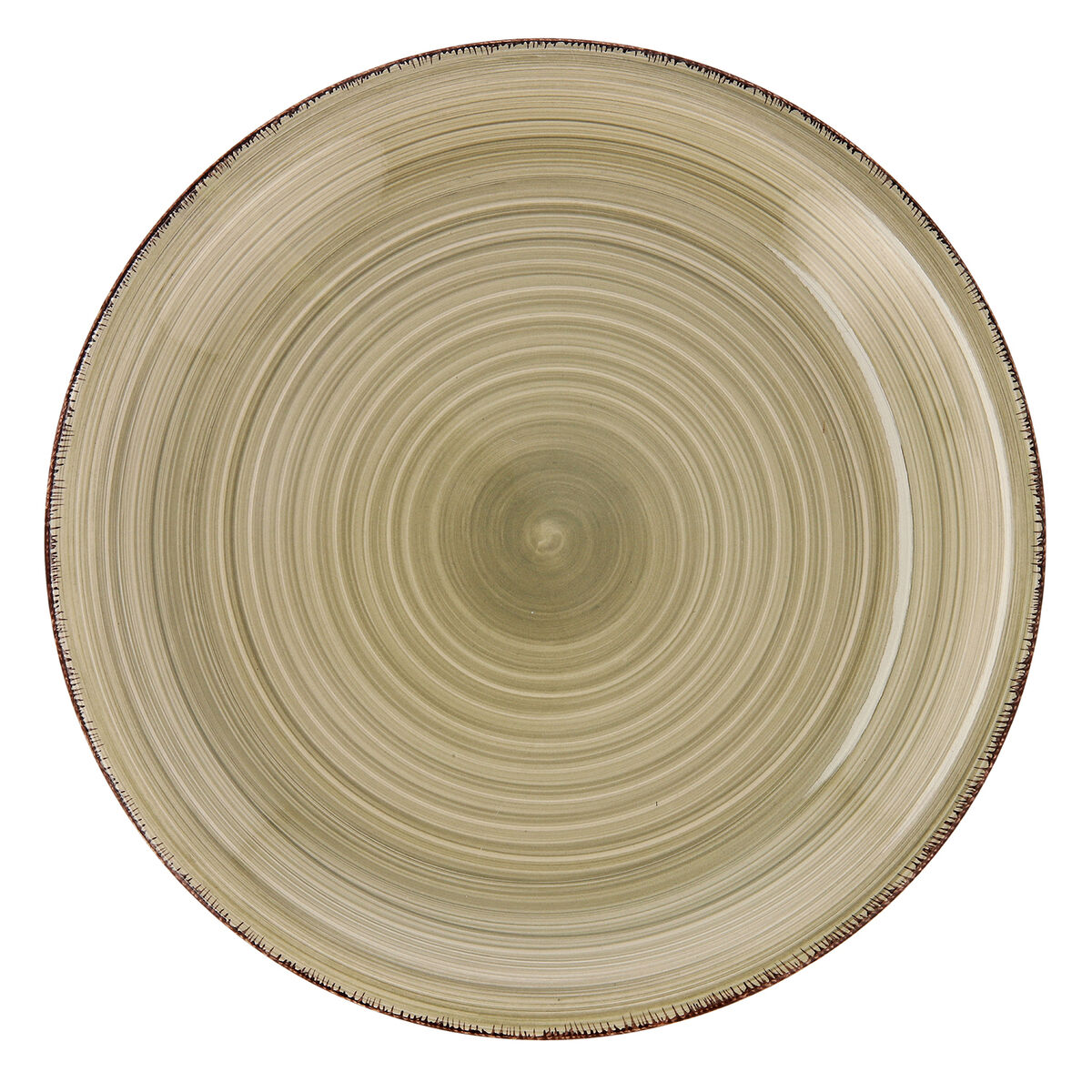 Piatto da pranzo Quid Vita Natura Verde Ceramica Ø 27 cm (12 Unità) 3 S2706866_1
