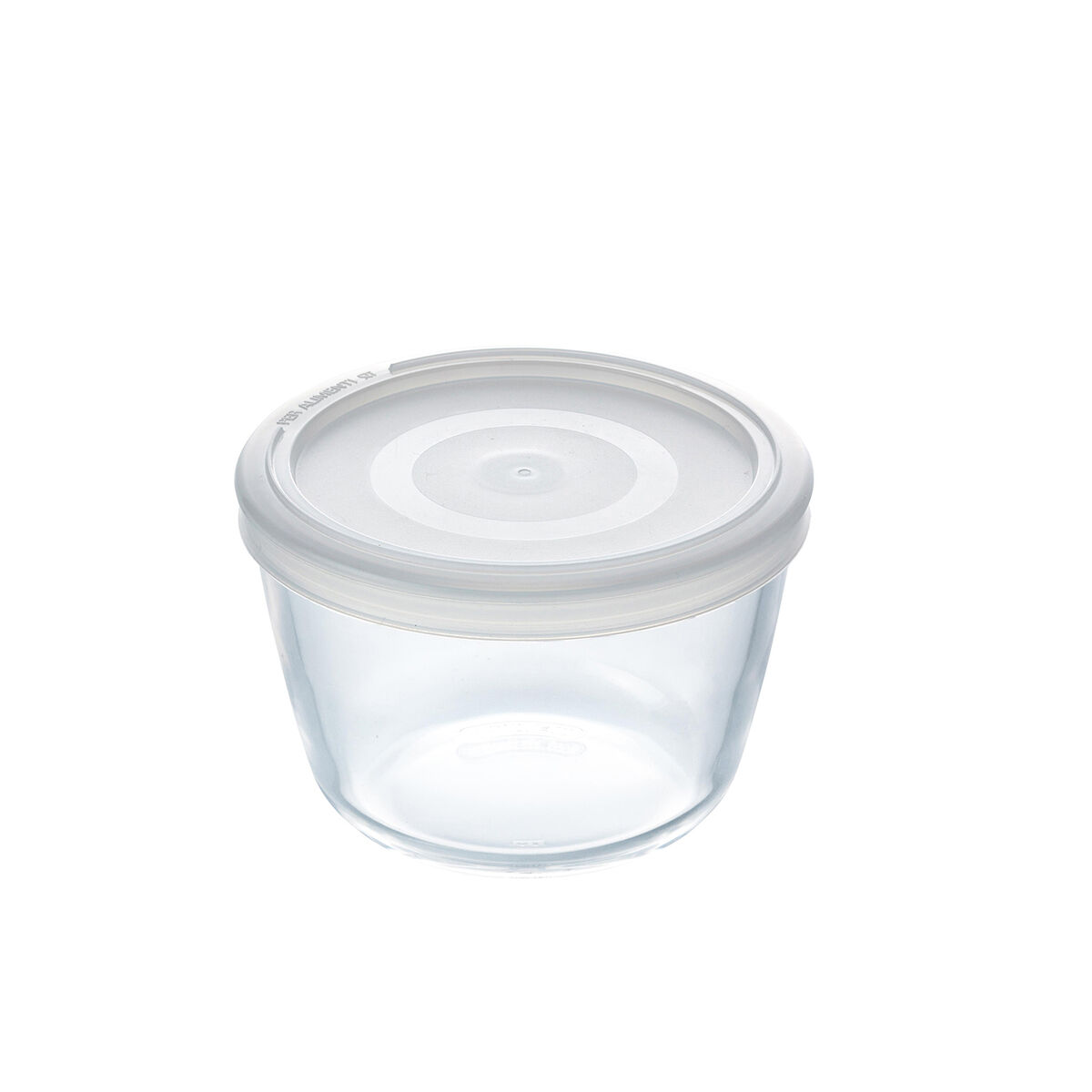 Porta Pranzo Rotondo con Coperchio Pyrex Cook&freeze 600 ml 12 x 12 x 9 cm Trasparente Vetro Silicone (8 Unità) 3 S2707101_1