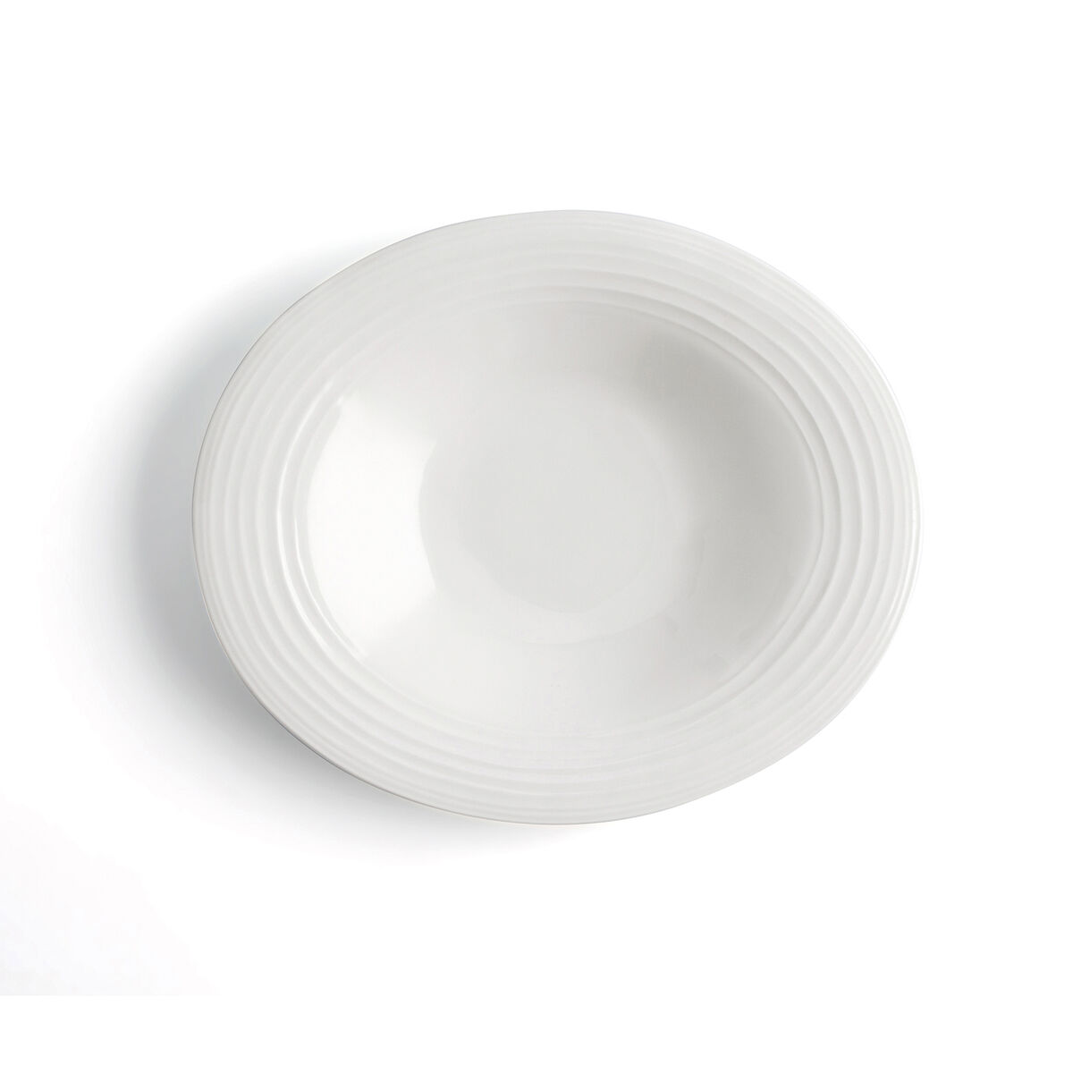 Piatto Fondo Ariane A'bordo Ceramica Bianco (Ø 29 cm) (6 Unità) 3 S2708007_1