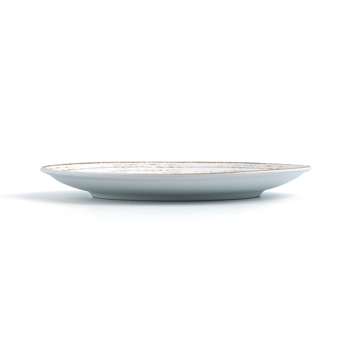 Piatto da pranzo Ariane Tornado White Bicolore Ceramica Ø 18 cm (12 Unità) 4 S2708022_2