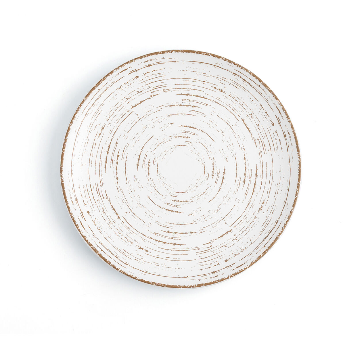 Piatto da pranzo Ariane Tornado White Bicolore Ceramica Ø 21 cm (12 Unità) 4 S2708023_2