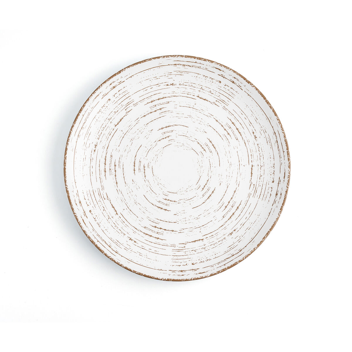 Piatto da pranzo Ariane Tornado White Bicolore Ceramica Ø 27 cm (6 Unità) 4 S2708025_2