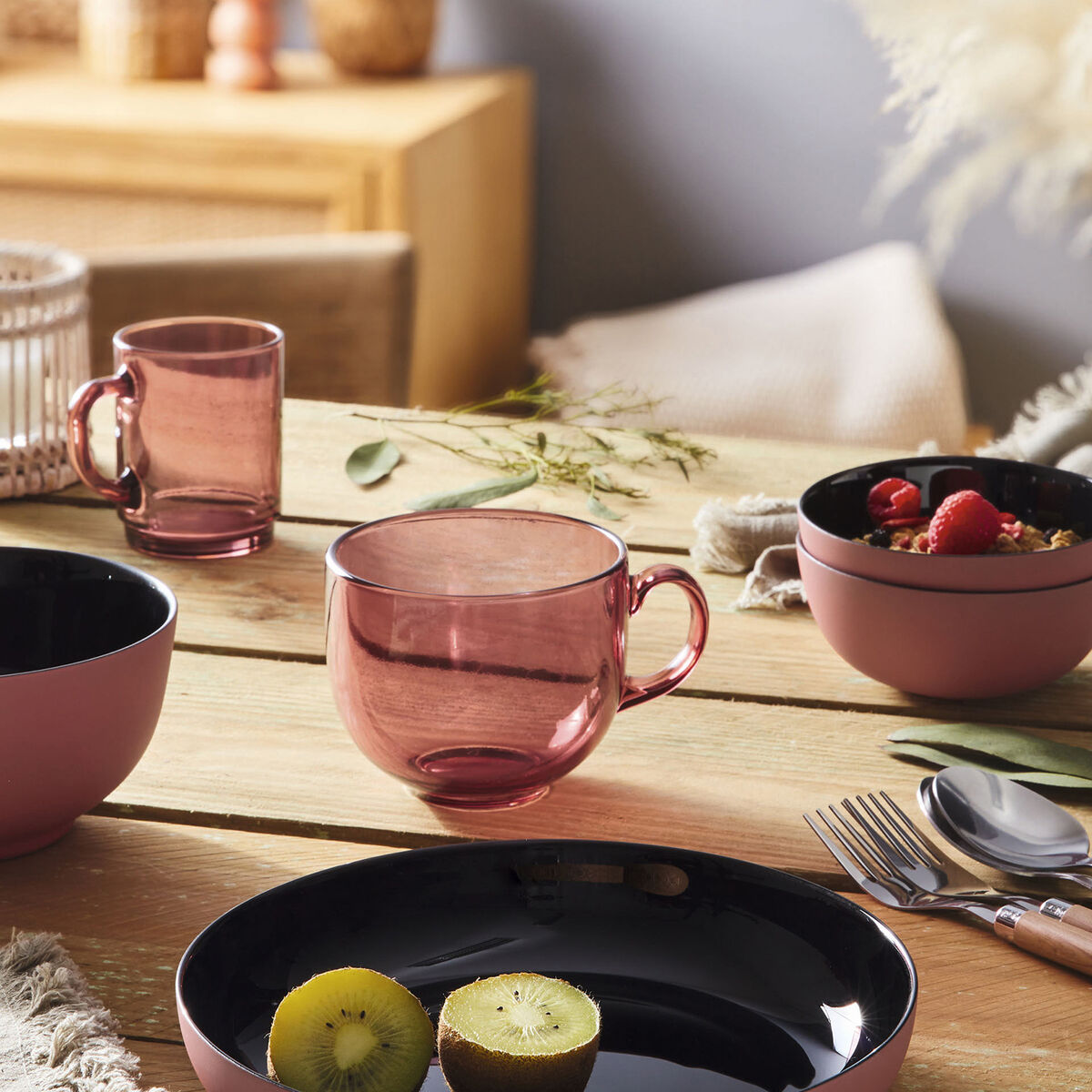 Tazza Luminarc Alba Terracotta Vetro 500 ml (6 Unità) 4 S2710648_2