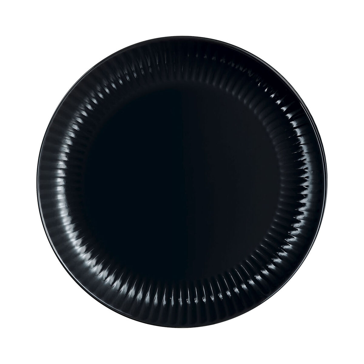 Piatto da pranzo Luminarc Cottage Nero Vetro 25 cm (24 Unità) 4 S2710730_2