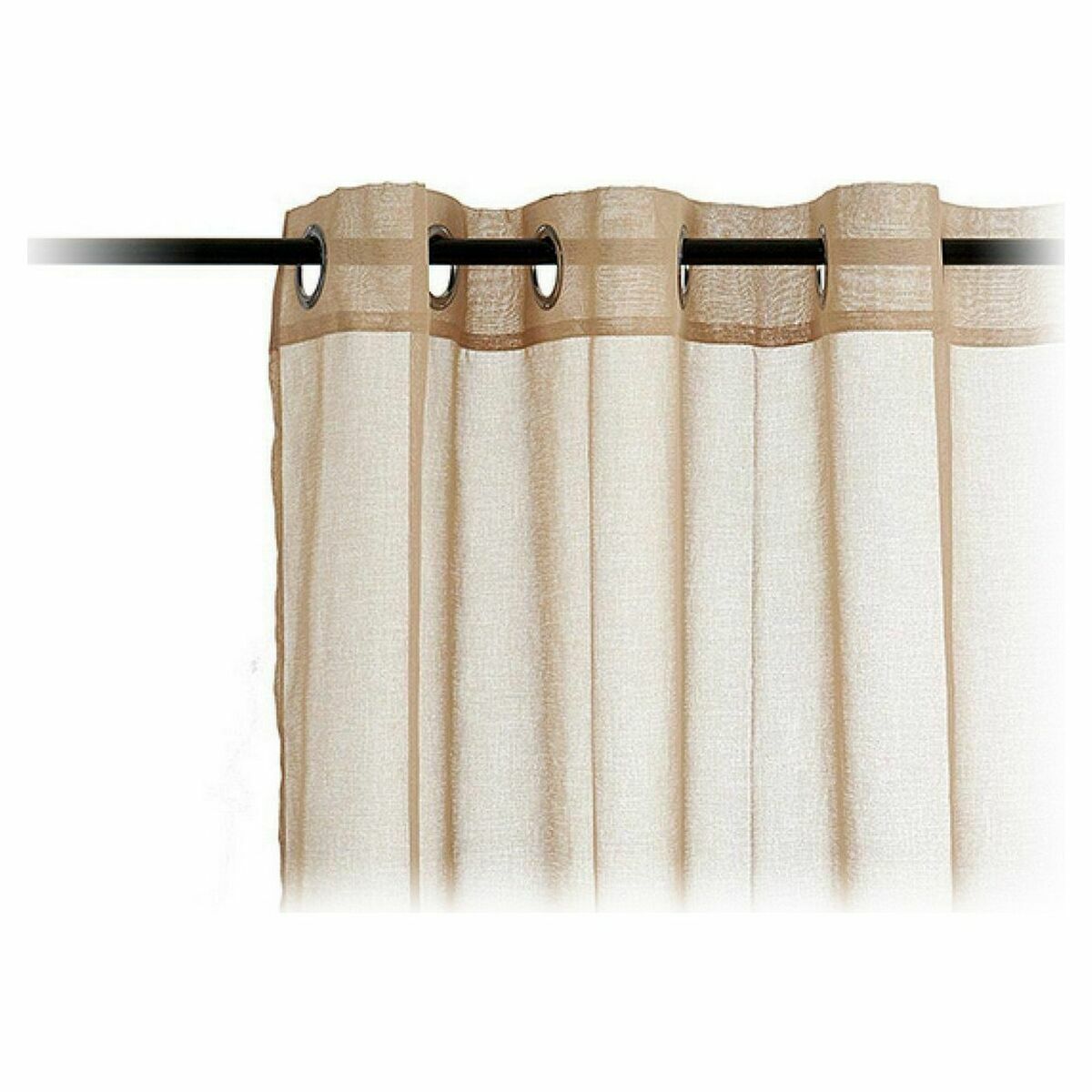 Tende 140 x 260 cm Beige (6 Unità) 3 S3624139_1