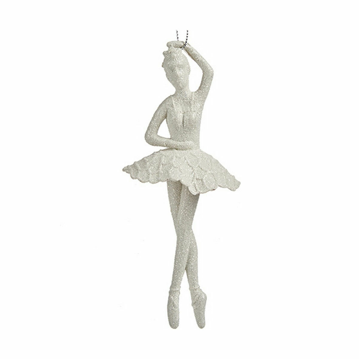 Decorazione Natalizia Ballerina Bianco Plastica Porporina 6,7 x 16 x 6,7 cm (24 Unità) 3 S3630164_1