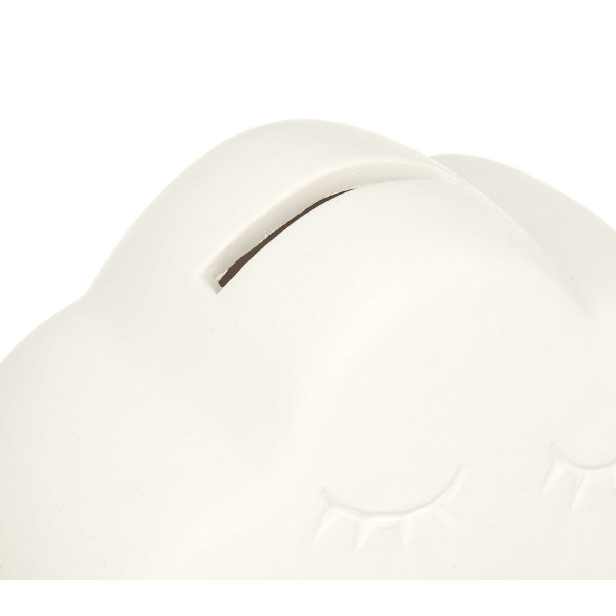 Salvadanaio da Dipingere Pincello BS2661 Bianco 12,3 x 9,4 x 9 cm Nuvole (12 Unità) 4 S3630794_2