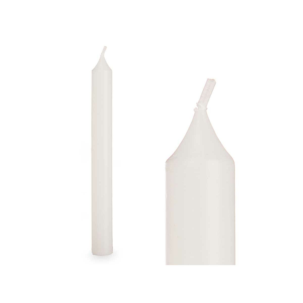 Set di Candele Acorde 123-A-AR Bianco 2 x 2 x 15 cm (12 Unità) 3 S3631564_1