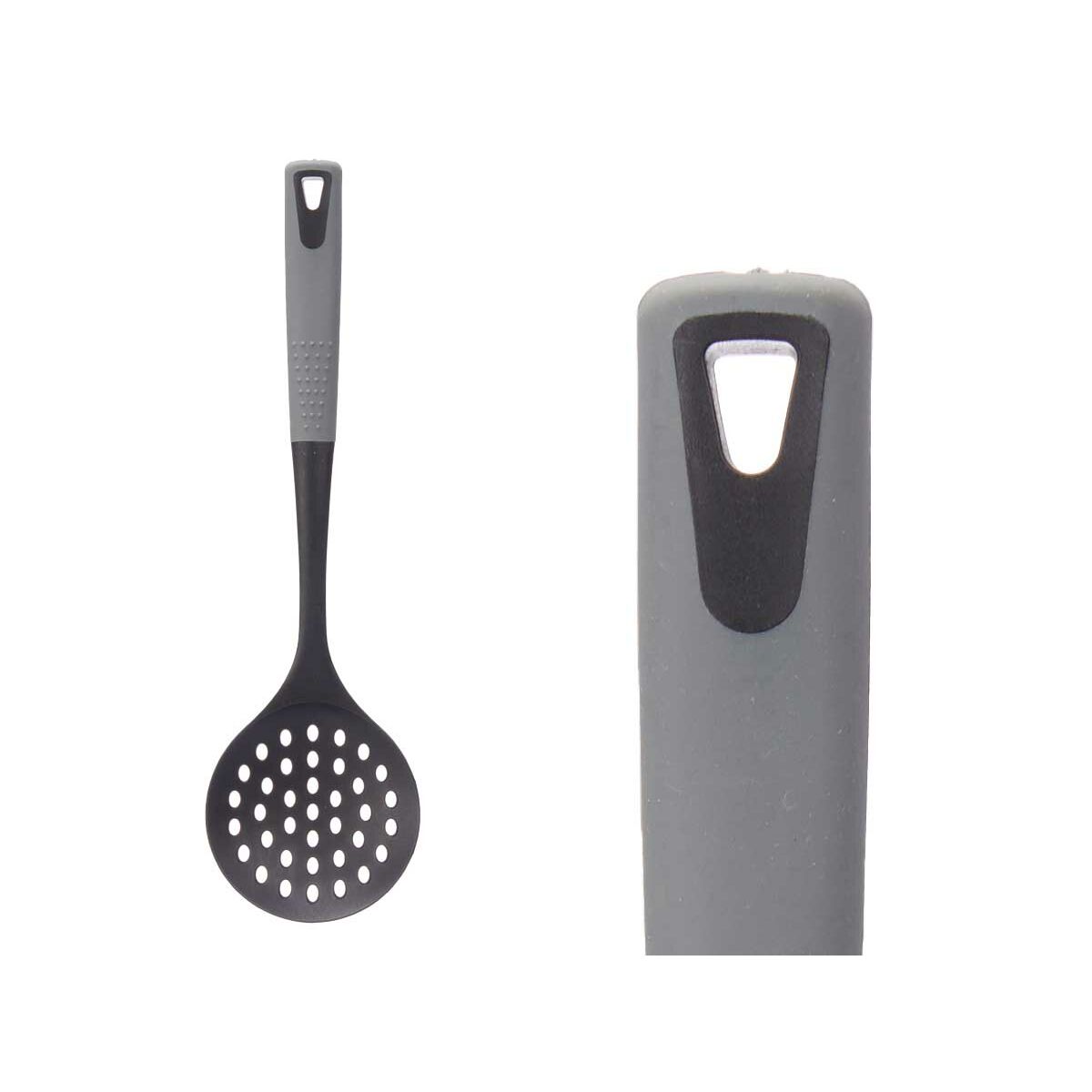 Schiumarola Kinvara KT212043-8 PBT Nero Grigio TPR PBT 10 x 35 x 2 cm (12 Unità) 3 S3633308_1