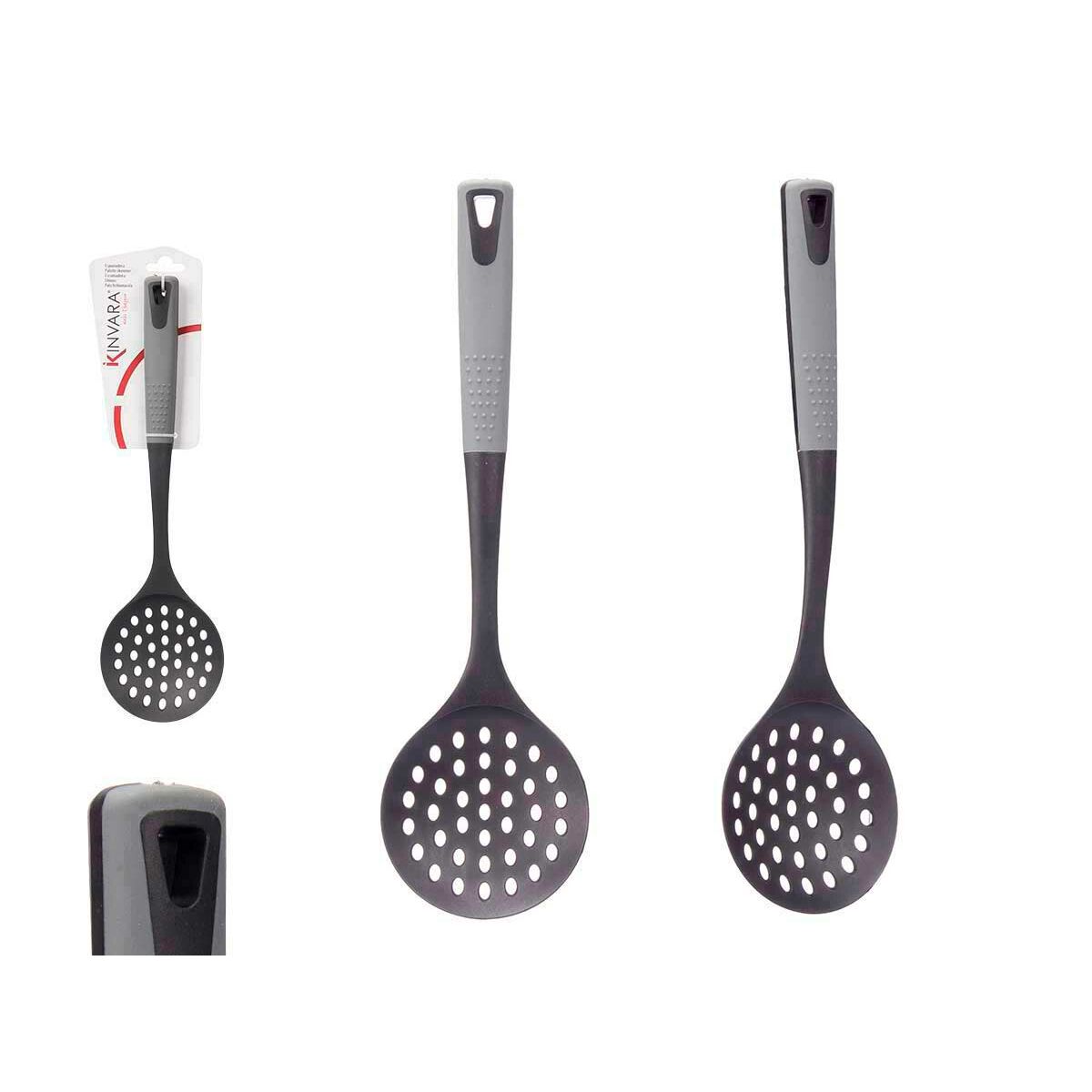 Schiumarola Kinvara KT212043-8 PBT Nero Grigio TPR PBT 10 x 35 x 2 cm (12 Unità) 4 S3633308_2