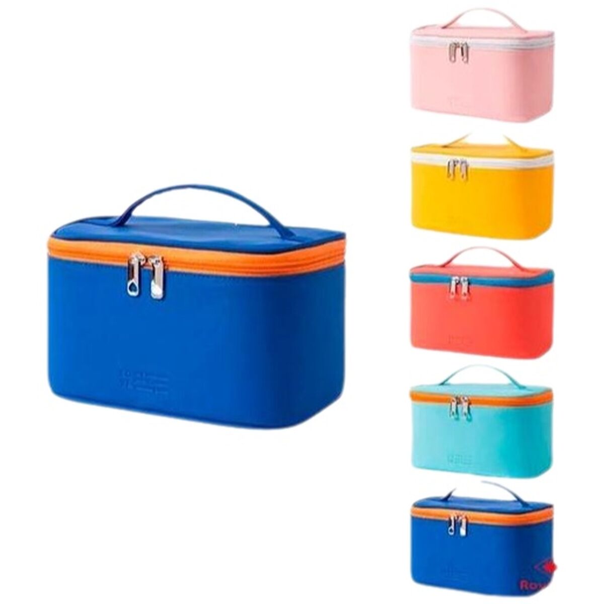 Necessaire da Viaggio Roymart Colors Love Multicolore 24 x 14 x 12 cm Con maniglia 2 S8423772_0