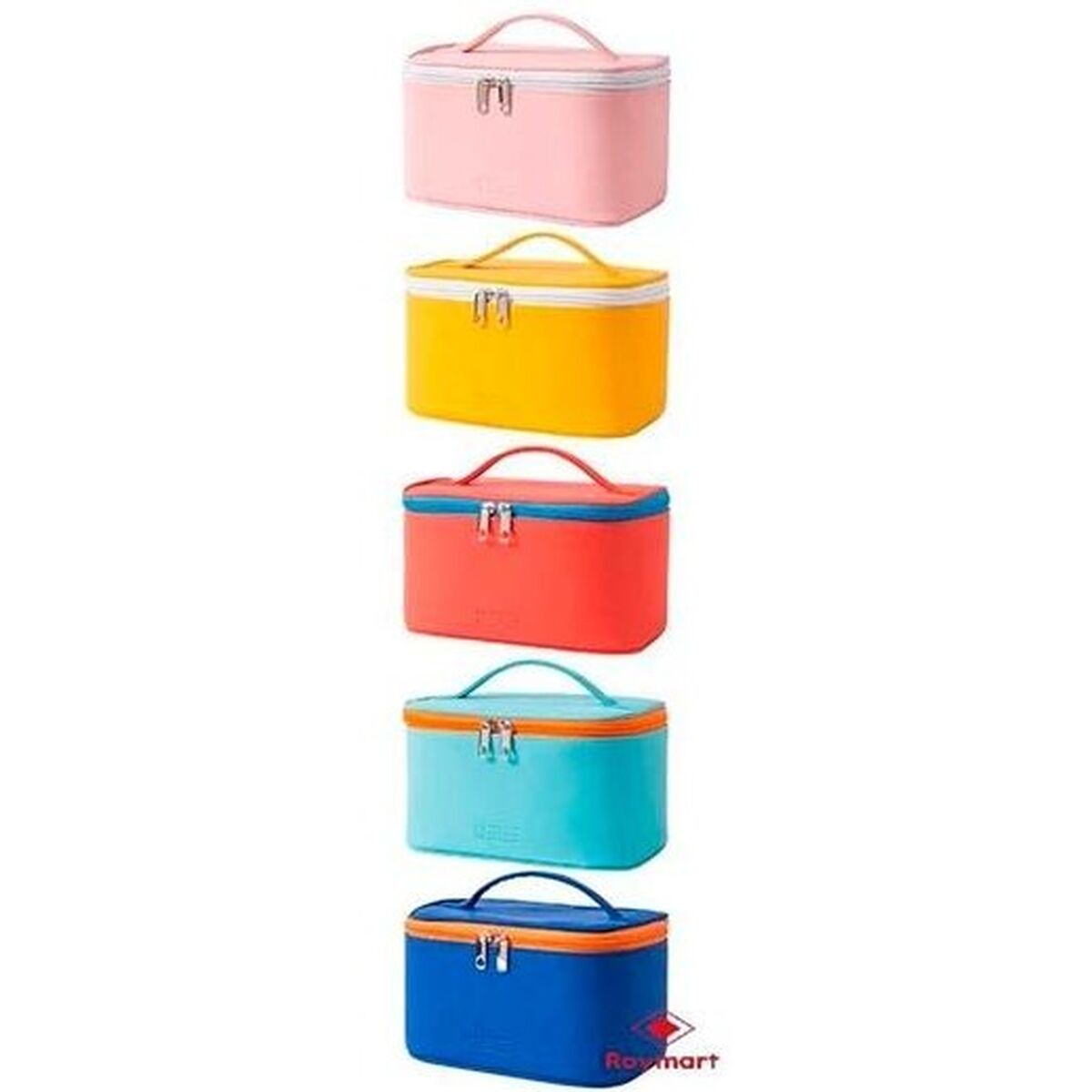 Necessaire da Viaggio Roymart Colors Love Multicolore 24 x 14 x 12 cm Con maniglia 3 S8423772_1