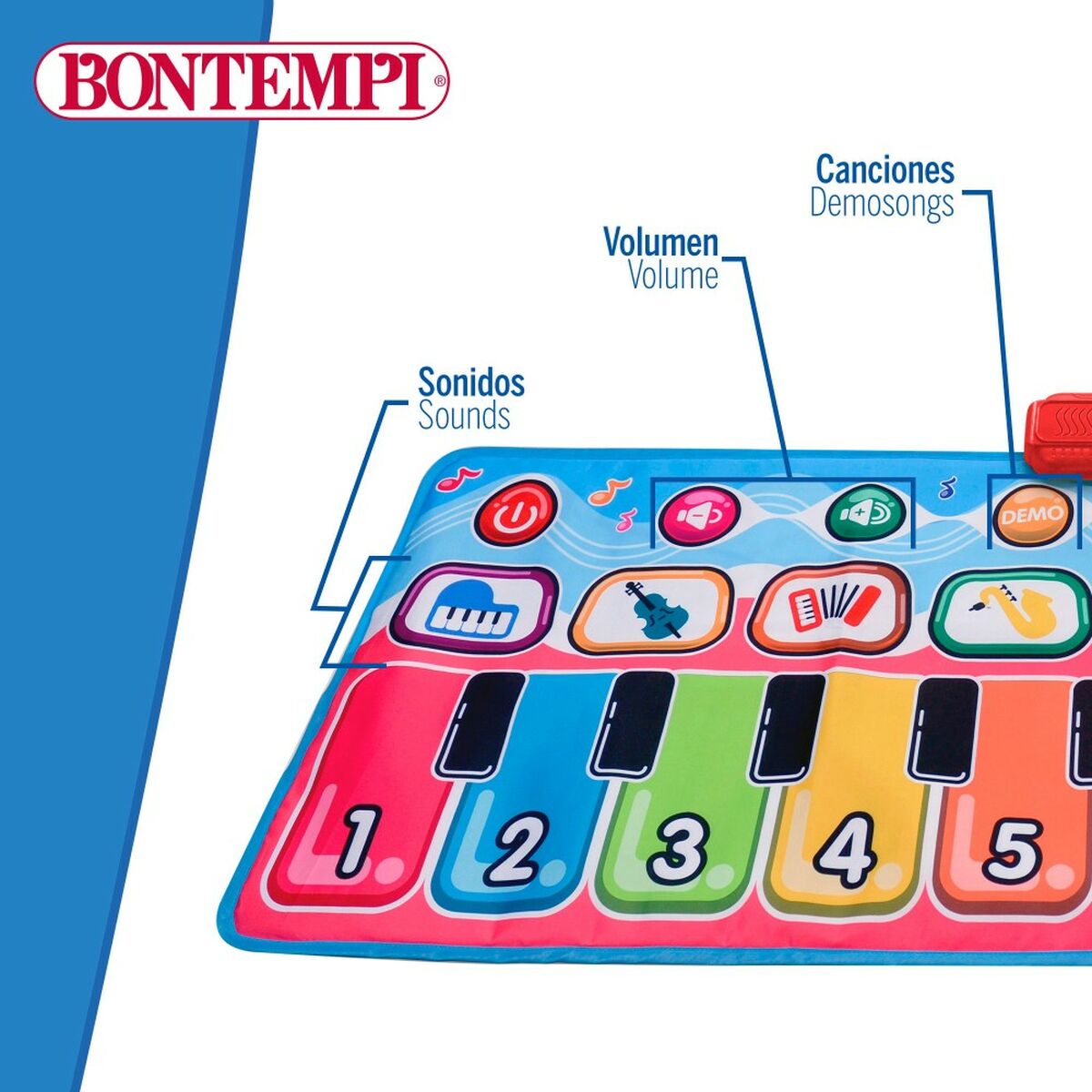 Pianoforte Educativo Apprendimento Bontempi 5 S8900678_3