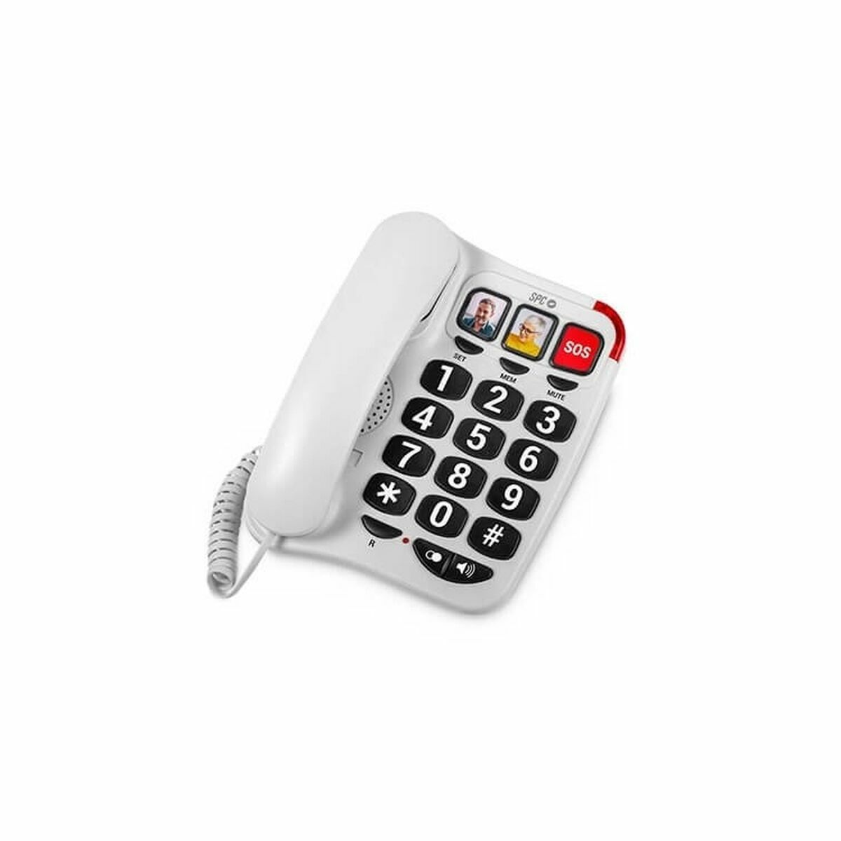 Telefono Fisso SPC 3295B Bianco 2 S9906814_0