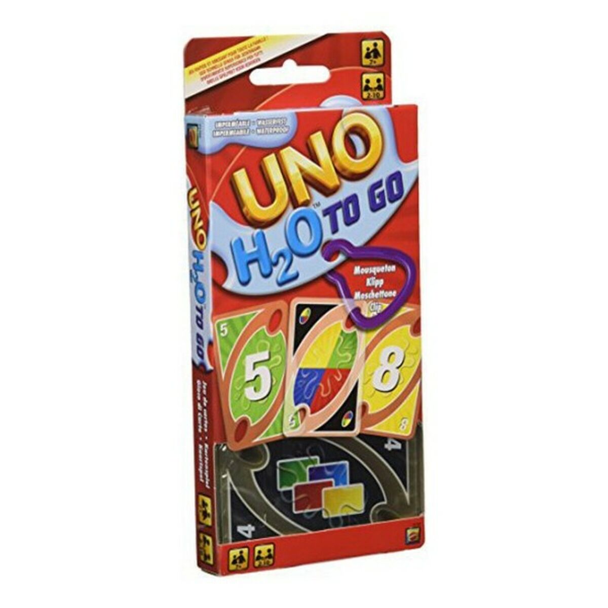 Gioco da Tavolo Uno H2O To Go Mattel 2 S71001292_0