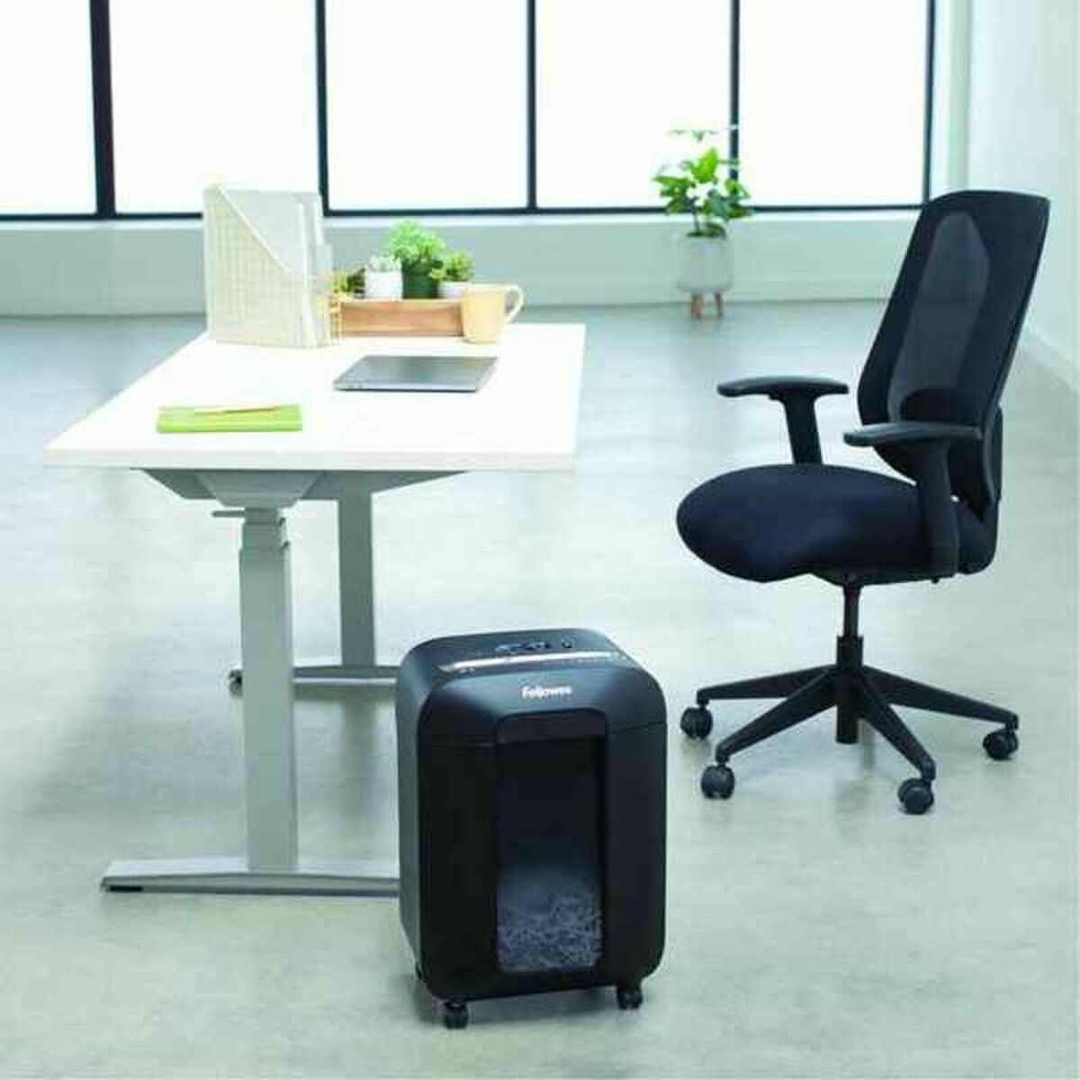 Distruggi Documenti Micro Taglio Fellowes LX85 19 L 4 x 40 mm 12 Foglie Nero 3 S0230028_1