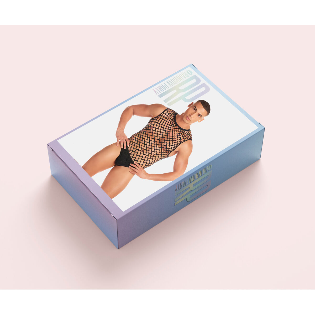 Set di Lingerie Rainbow Party Nero S/M 3 S9405924_1