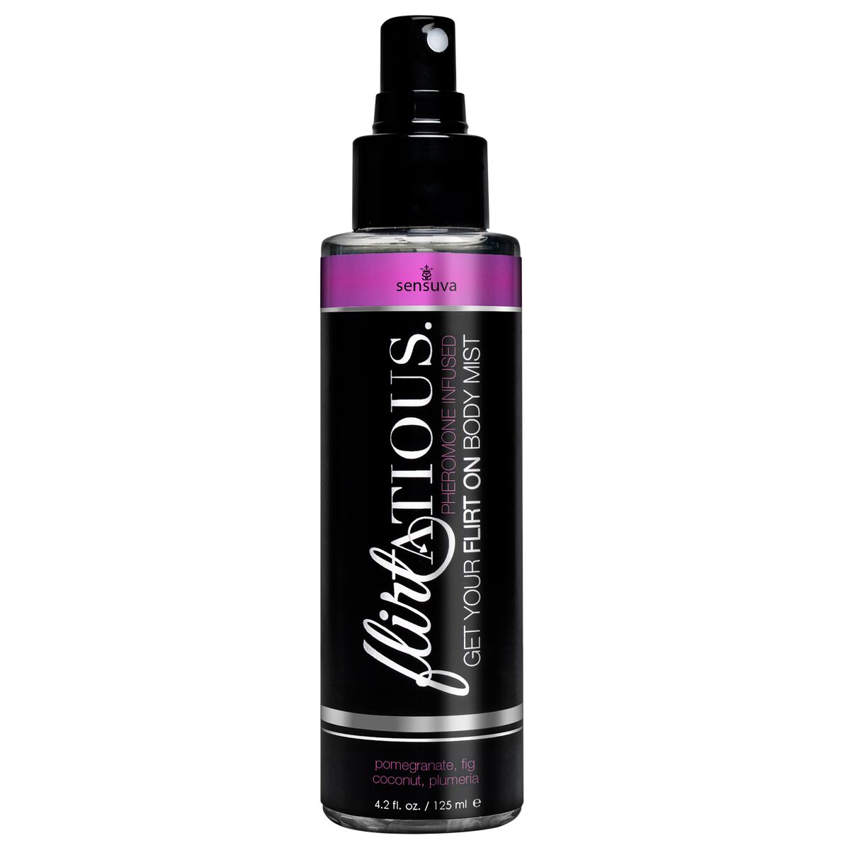 Spray Corpo ai Feromoni Flirtatious Melagrana, Fico, Cocco & Frangipani 125ml Sensuva 2 S9407856_0