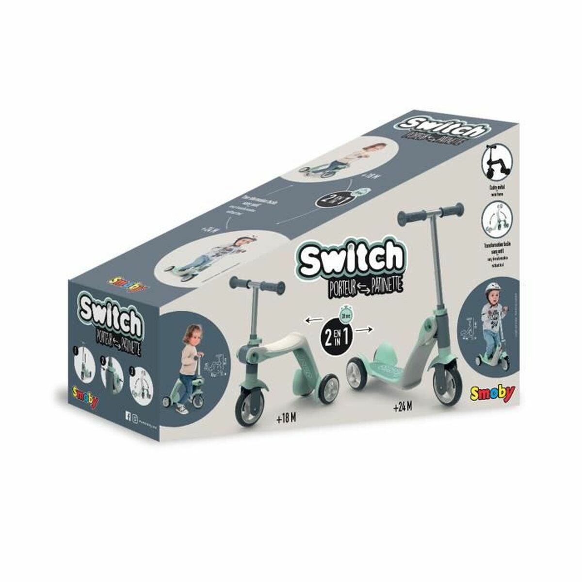 Triciclo Smoby Switch 3 S7188286_1
