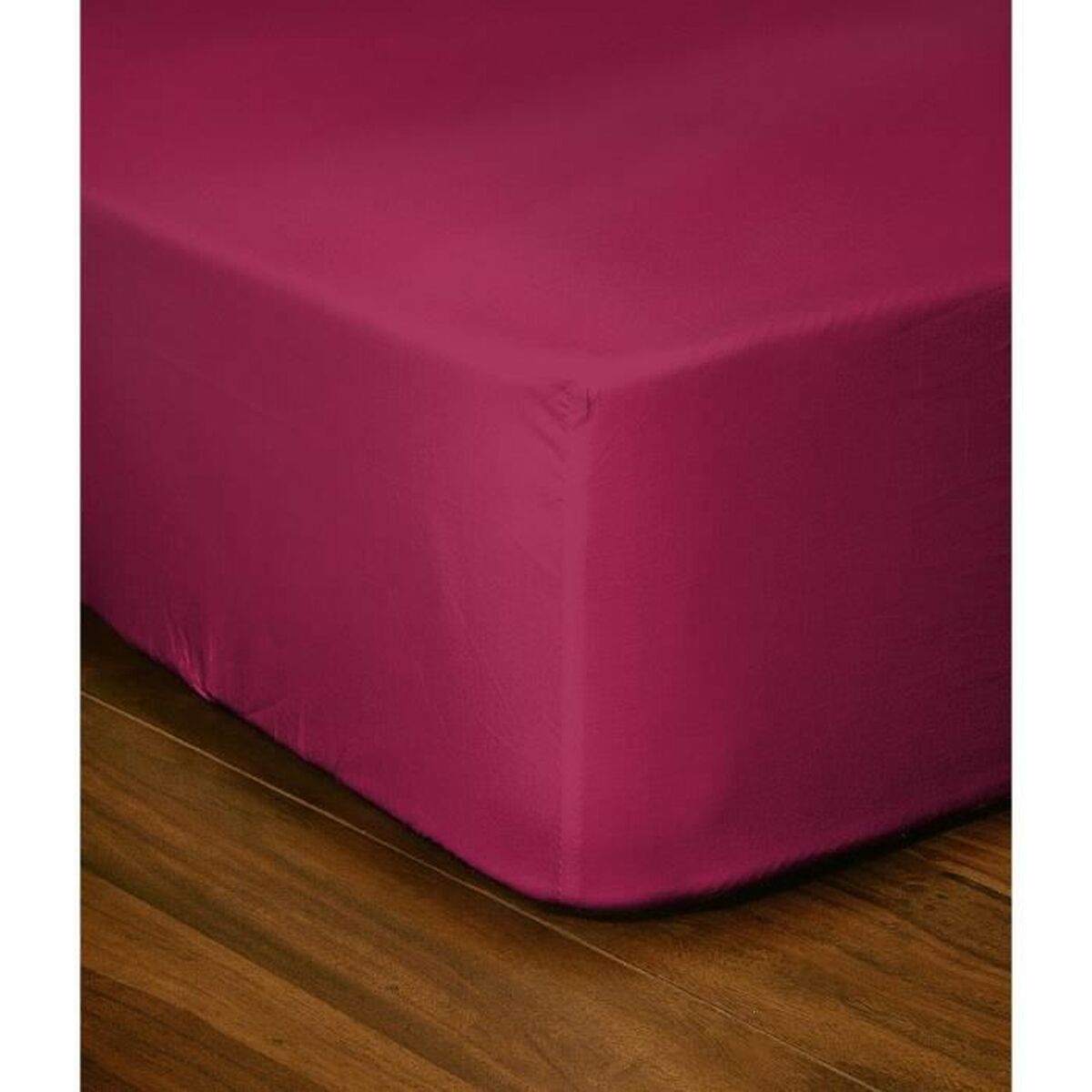 Lenzuolo con angoli aderenti Lovely Home LH71616 Fucsia 140 x 190 + 25 cm 5 S71010037_3