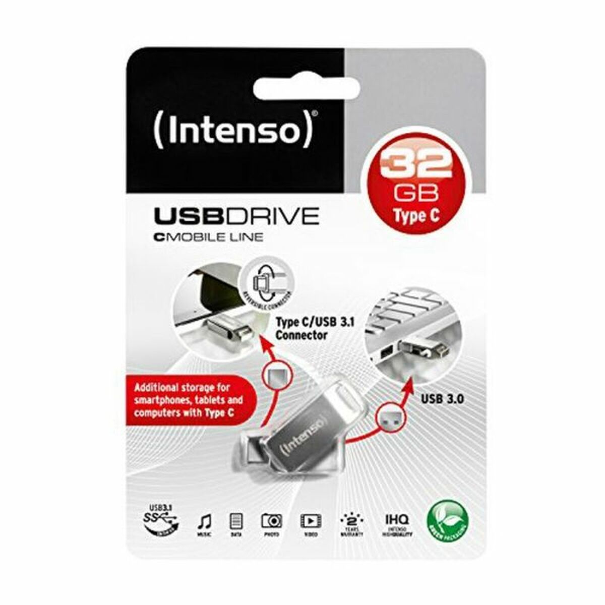 Memoria USB INTENSO 3536480 32 GB Argentato 32 GB Memoria USB 4 S0212477_2
