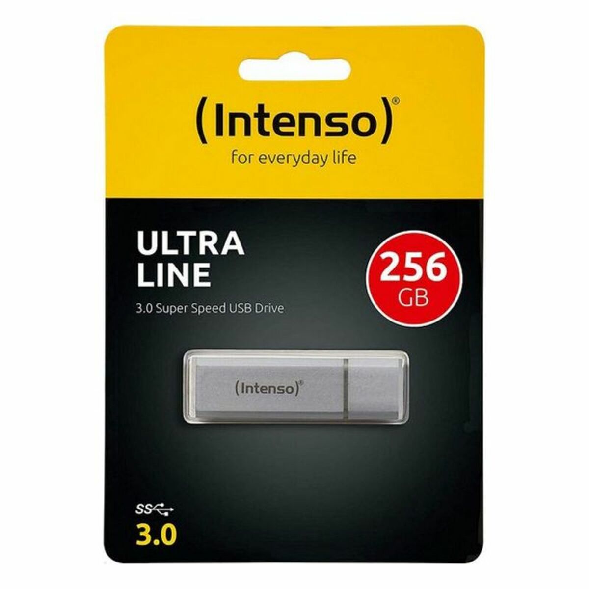 Pendrive INTENSO 3531492 USB 3.0 256 GB Argentato Argento 256 GB Memoria USB 3 S0226689_1