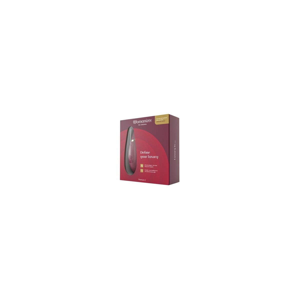 Succhia Clitoride Womanizer Premium 2 Bordeaux 7 M0402771_5