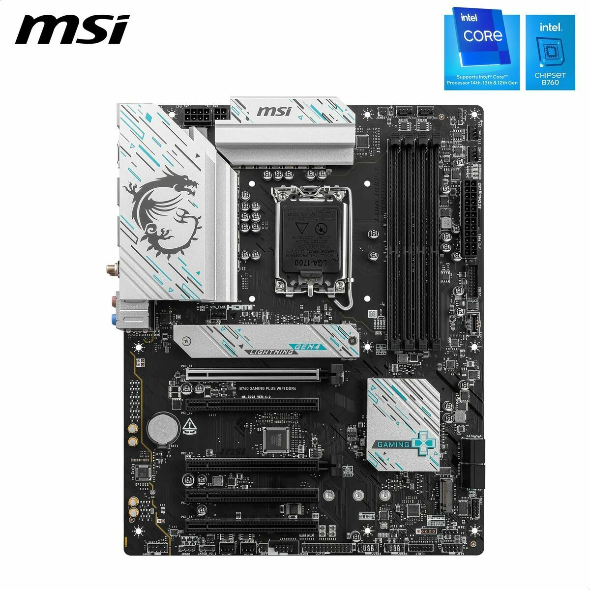 Scheda Madre MSI 007D98-043R LGA 1700 Intel B760 3 S0241438_1