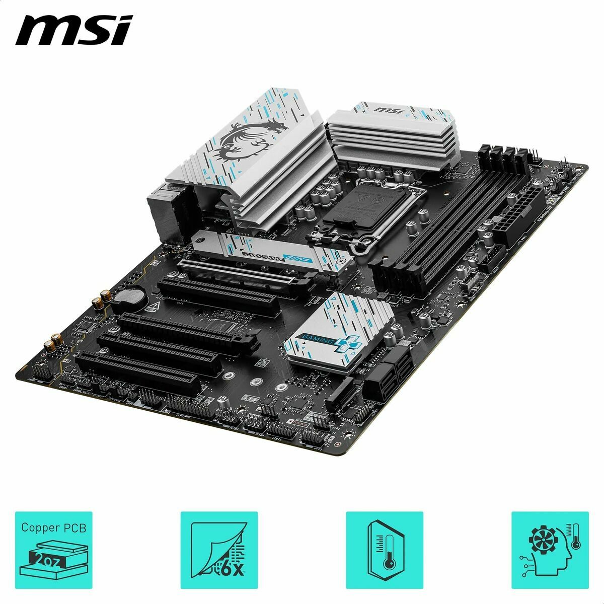 Scheda Madre MSI 007D98-043R LGA 1700 Intel B760 4 S0241438_2