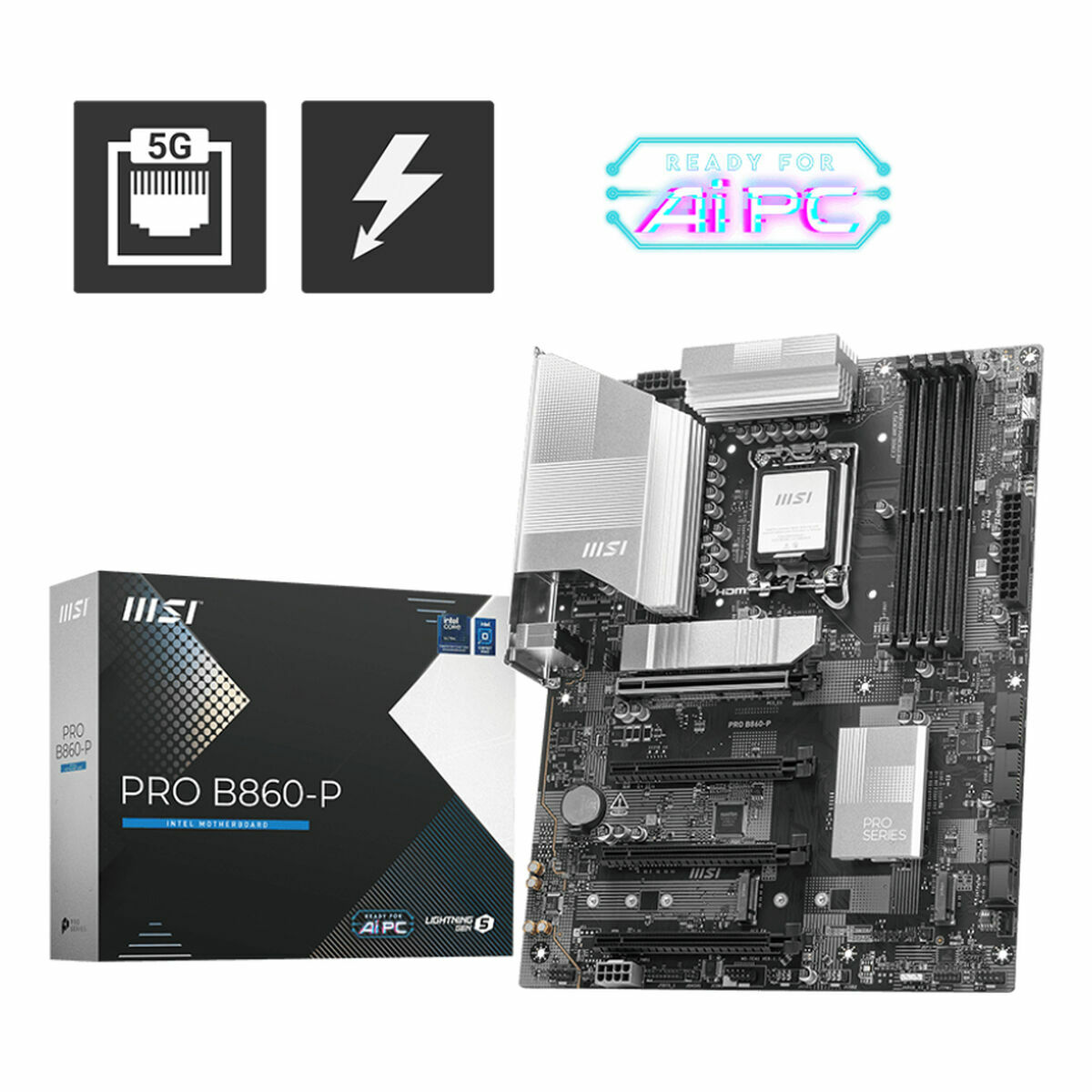 Scheda Madre MSI PRO B860-P LGA 1851 AMD 2 S0242771_0