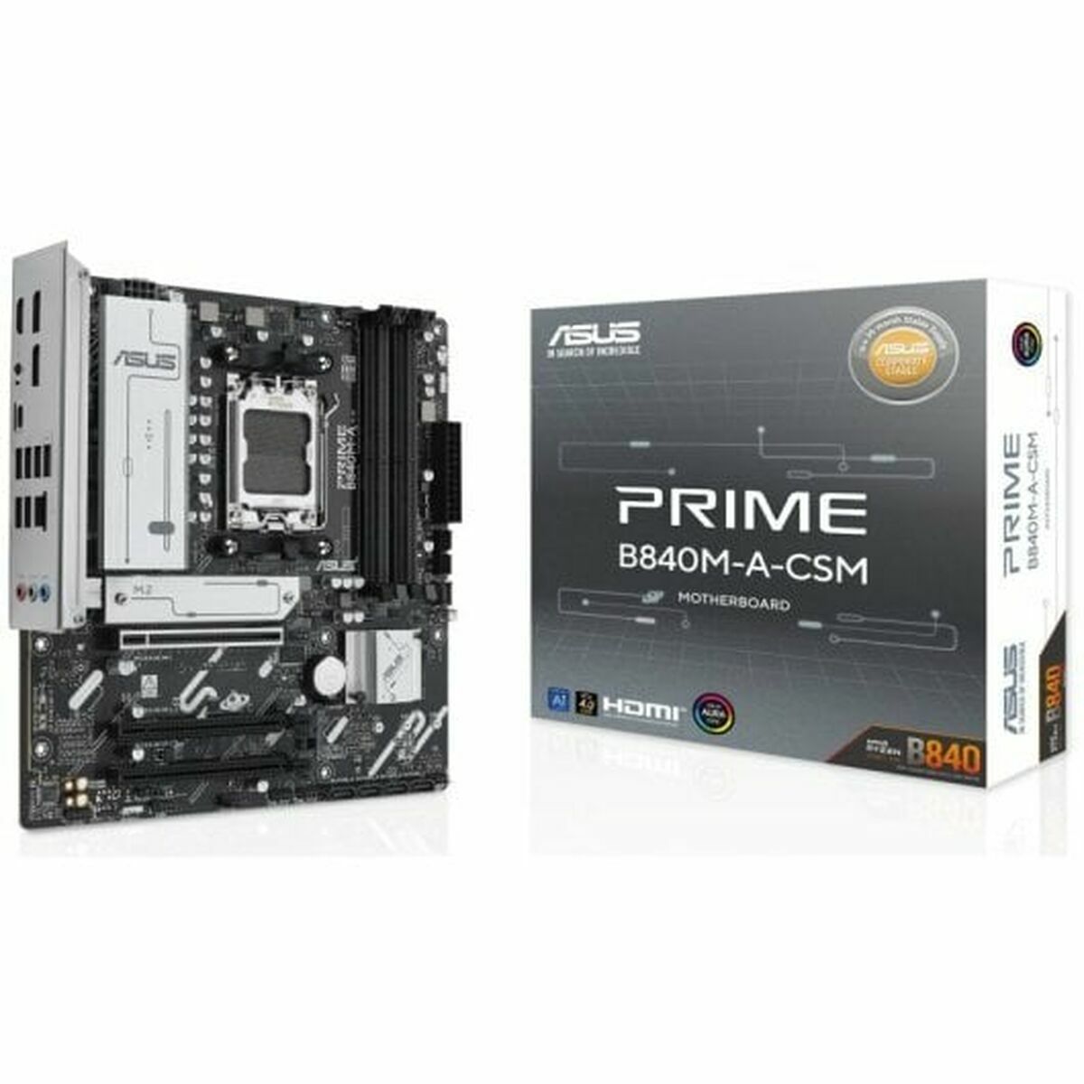 Scheda Madre Asus PRIME B840M-A-CSM Grigio 2 S0242858_0